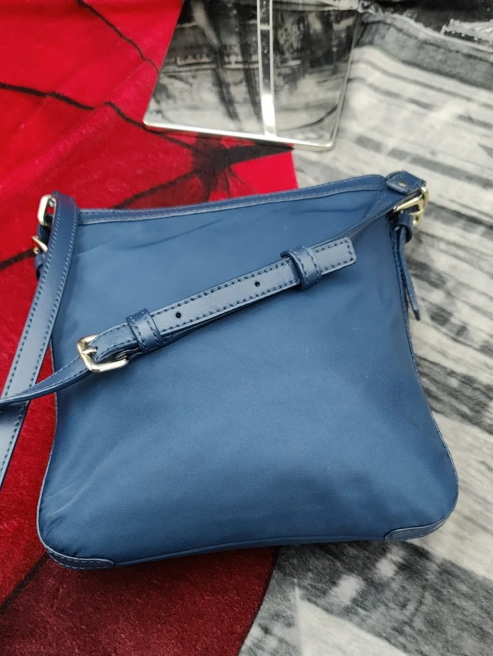 Kate Spade Leather Trim Crossbody